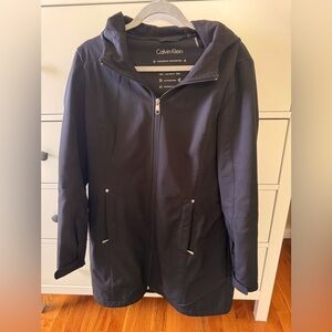Calvin Klein Hooded Raincoat Jacket